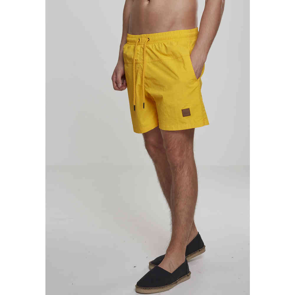 Urban Classics - Block Swim shorts - Yellow